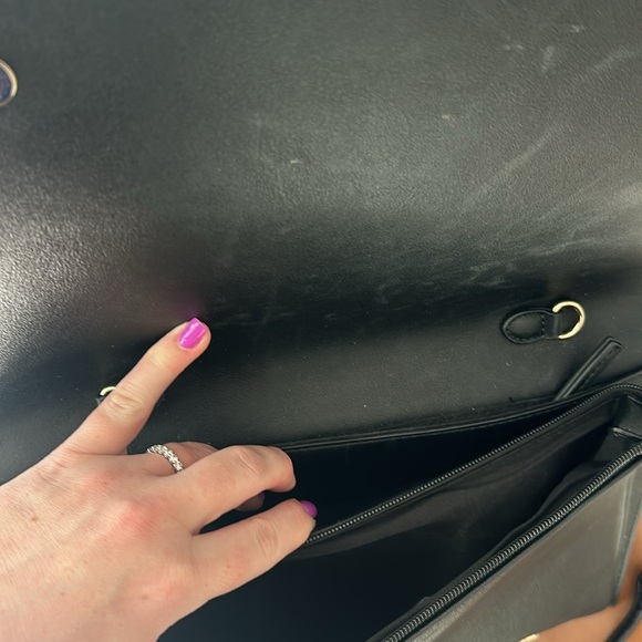 Aldo metallic leopard print clutch envelope handbag - Picture 9 of 10